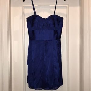 Adrianna Papell royal blue evening dress